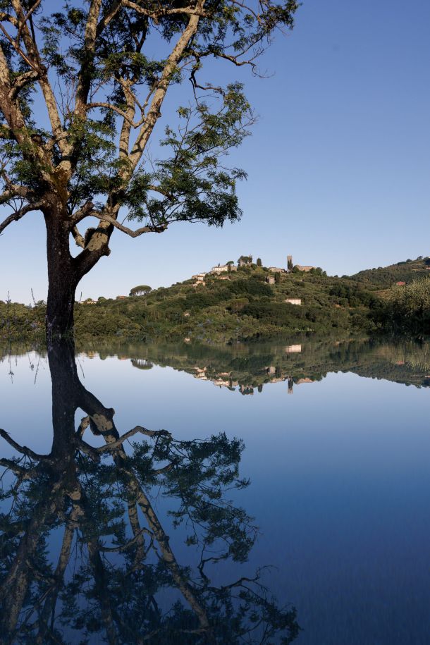 piscina panoramica a sfioro